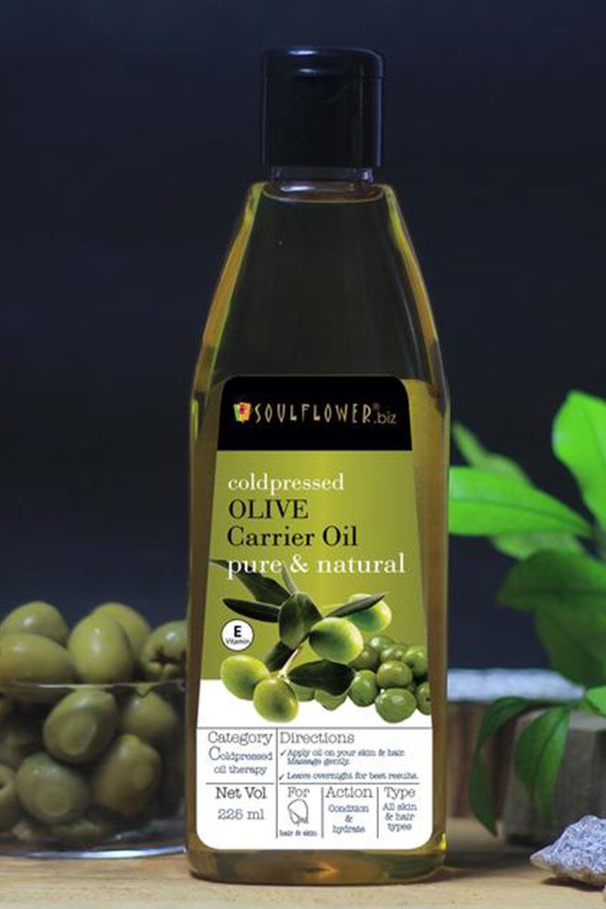 Soulflower Coldpressed Olive Carrier Oil #hairgrowthtips #hairoil