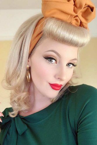 24 Modern To Vintage Victory Rolls Styles To Add Some Pin Up Vibes