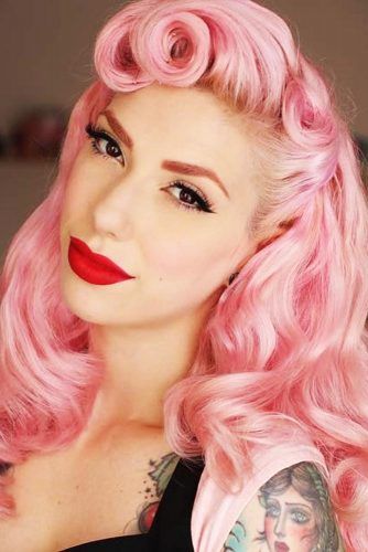 Pin Up Hairstyles Long Hair Pictures Hairstyle Guides 5787