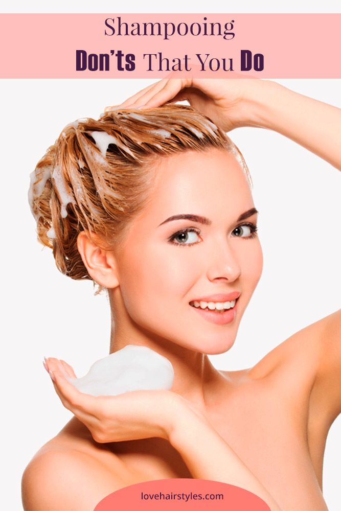 Shampooing Mistakes To Get Rid Of #shampoo #shampootypes #hairproducts