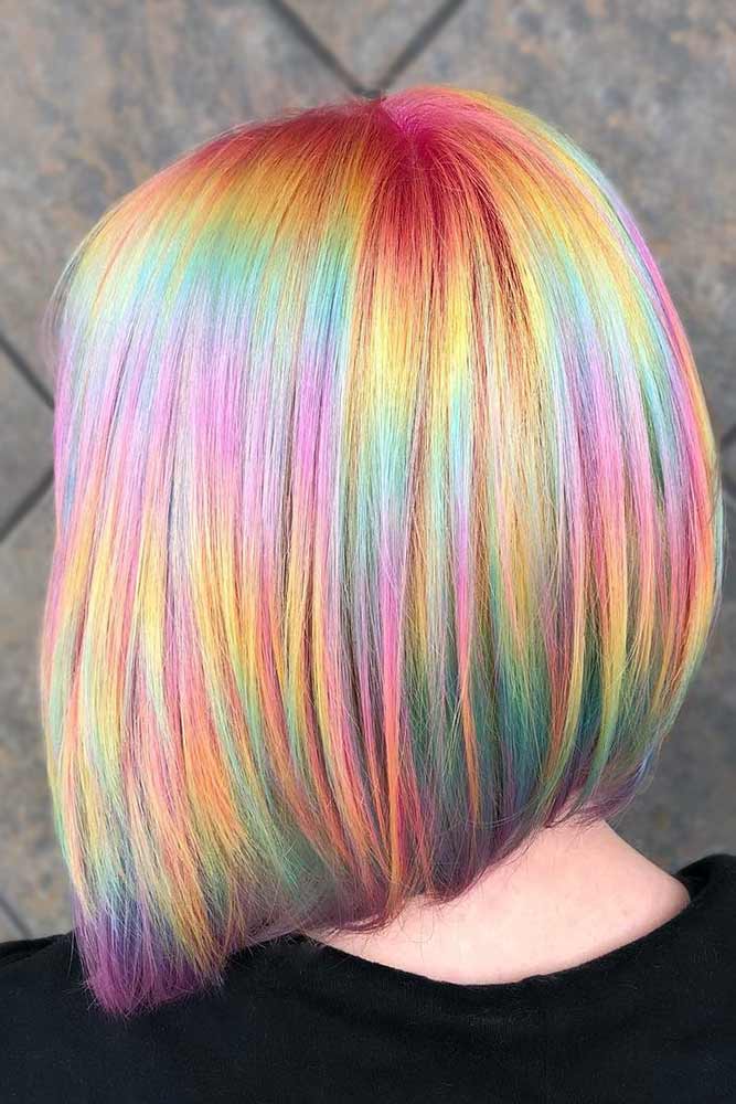 35 Tips & Illuminant Shades To Rock Magical Holographic Hair