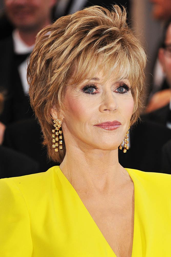 Jane Fonda Hair Gallery 20 Timeless Looks That Take Years Off