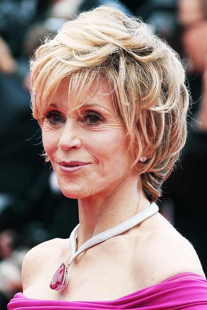 Jane Fonda Hair Gallery 20 Timeless Looks That Take Years Off