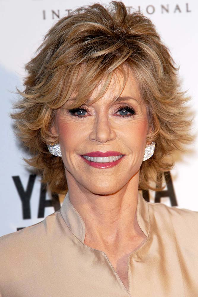 Jane Fonda Hair Gallery 20 Timeless Looks That Take Years Off