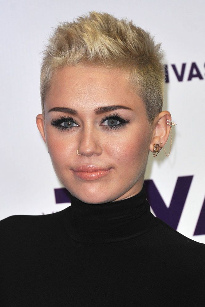 Miley Cyrus Short Hair Edgy Pixie 