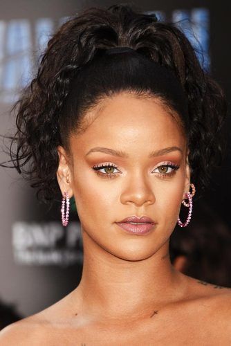 rihanna weave hair styles