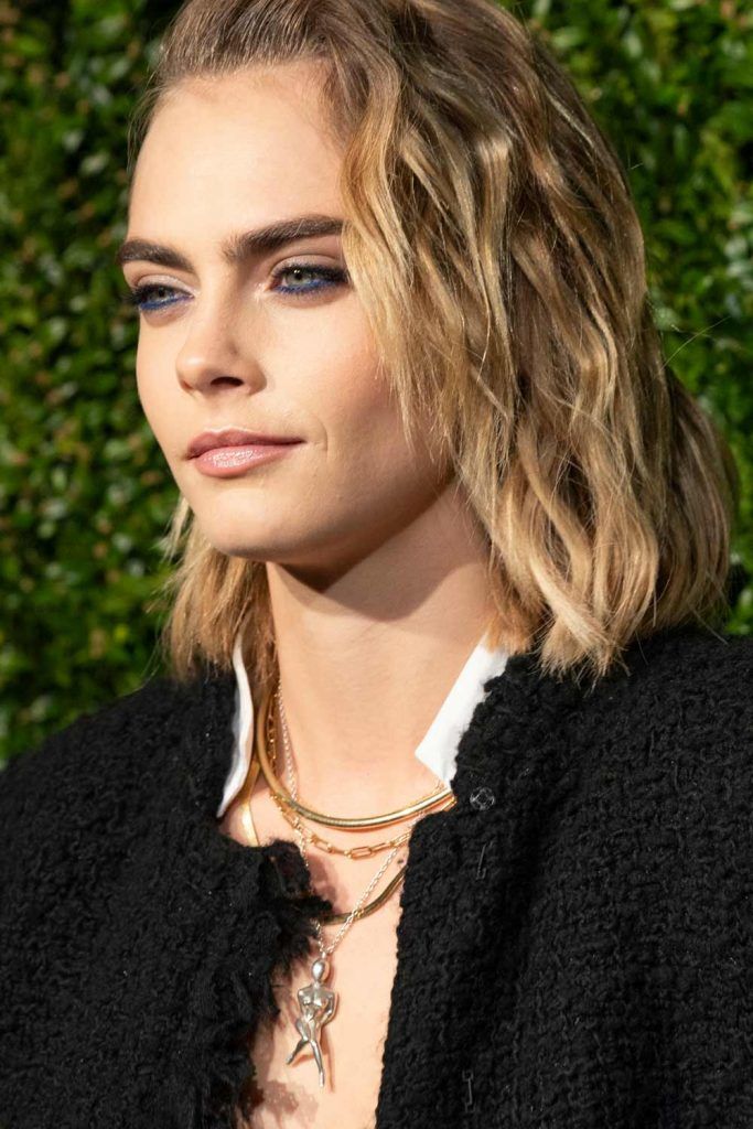 The Androgynous Hairstyles: Cara Delevingne