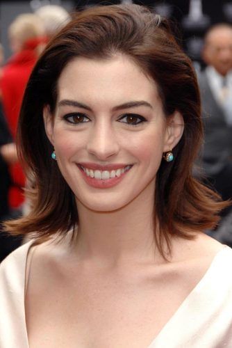Bob With Flipped Ends #annehathaway #shorthair #pixiehaircut #hairstyles