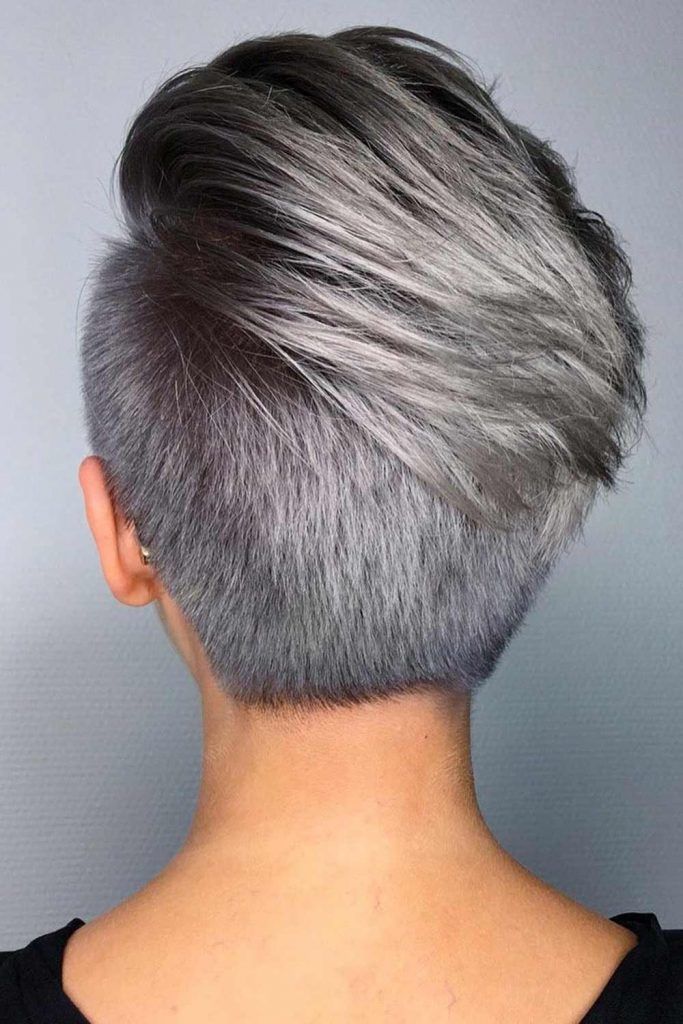 30 Cute Rebellious Half Shaved Head Hairstyles For Modern Girls