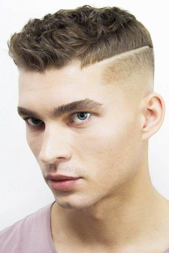 Curly Hairstyle With Fade #menshair #hardparthaircut #menshaircuts