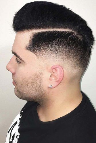 High Skin Fade + Hard Part Comb Over #menshair #hardparthaircut #menshaircuts