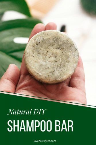 Natural Homemade Shampoo Bar #shampoobar #hairproducts