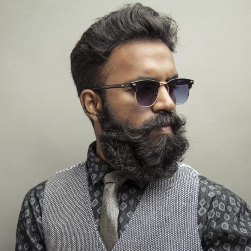 How To Trim A Long Beard #howtotreamabeard #beard