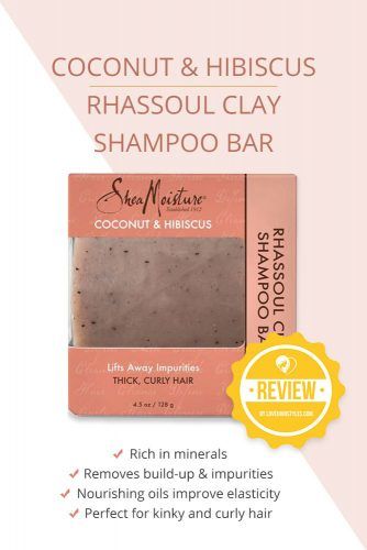 Coconut & Hibiscus Rhassoul Clay Shampoo Bar #shampoobar #hairproducts