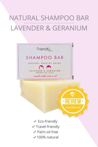 Natural Shampoo Bar Lavender & Geranium #shampoobar #hairproducts