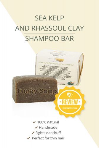 Sea Kelp And Rhassoul Clay Shampoo Bar #shampoobar #hairproducts