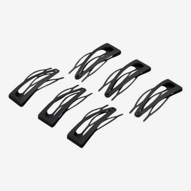 Rubberized Clips #hairclips #hairaccessories