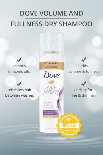 Dove Volume And Fullness Dry Shampoo #dryshampoo #shampoo