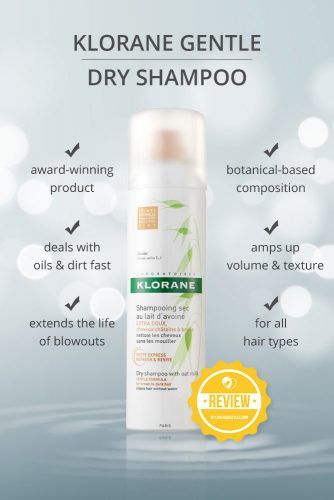 Klorane Gentle Dry Shampoo #dryshampoo #shampoo