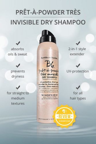 Prêt à powder Très Invisible Dry Shampoo #dryshampoo #shampoo