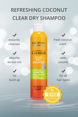 Refreshing Coconut Clear Dry Shampoo #dryshampoo #shampoo 