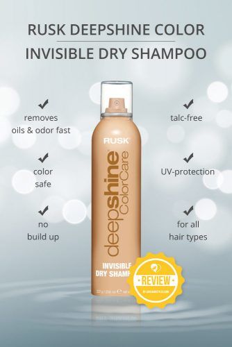 Rusk Deepshine Color Invisible Dry Shampoo #dryshampoo #shampoo 