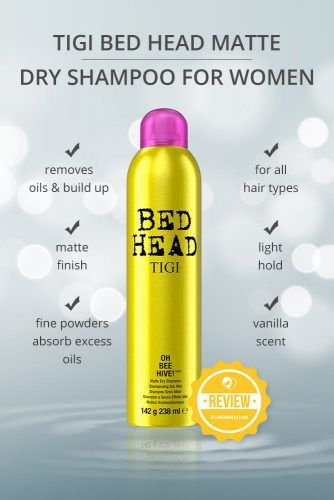 Tigi Bed Head Matte Dry Shampoo For Women #dryshampoo #shampoo