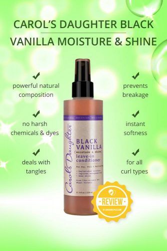 Carols Daughter Black Vanilla Moisture & Shine Leave In Conditioner #naturalhairproducts #hairproducts