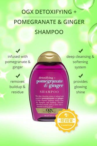 OGX Detoxifying Pomegranate & Ginger Shampoo #naturalhairproducts #hairproducts