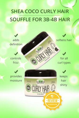 Shea Coco Curly Hair Souffle For 3B 4B Hair #naturalhairproducts #hairproducts