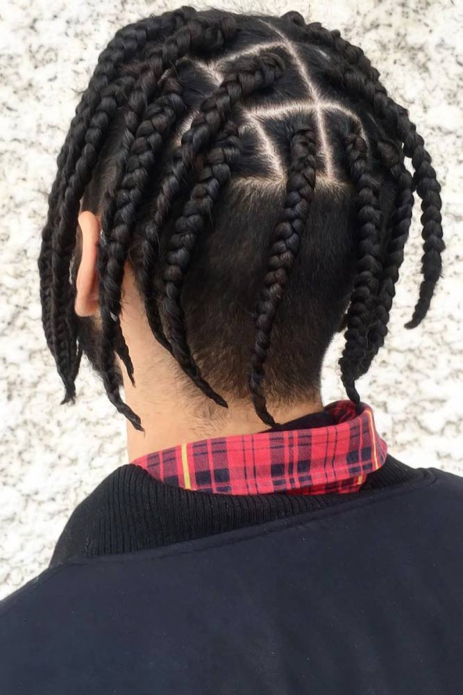 Featured image of post Mens Box Braids With Extensions - Box braids can be spotted easily by their somewhat boxy, squared off divisions.