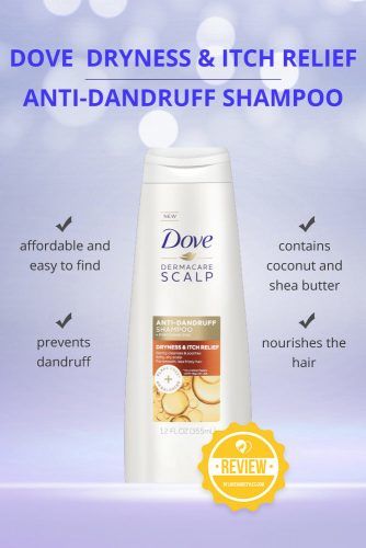 Dove Dryness & Itch Relief Anti Dandruff Shampoo #dandruffshampoo #shampoo #hairproducts
