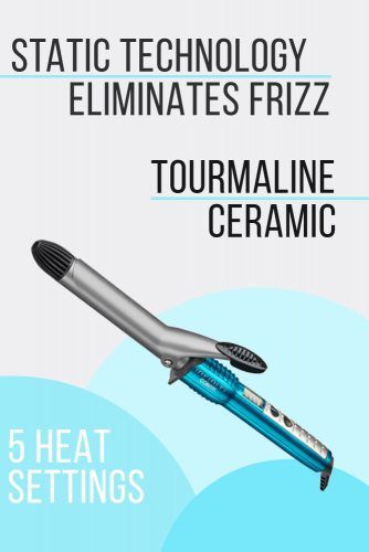 Infinity Pro By Conair 1 inch Nano Tourmaline Ceramic Curling Iron #curlingiron #hairproducts