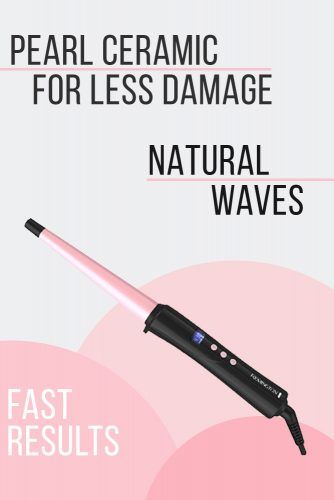 Remington Pro ½ -1 Pearl Ceramic Conical Curling Wand #curlingiron #hairproducts