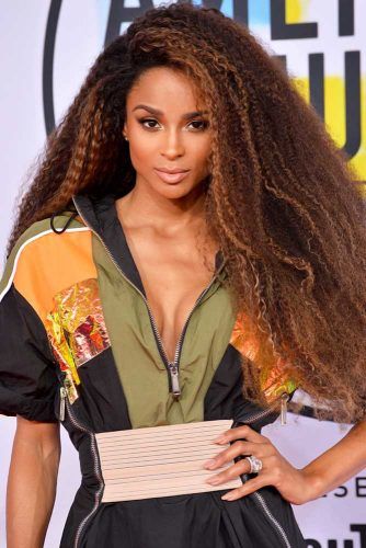 Ciara Curls #hairtransformation #celebrityhairtransformation