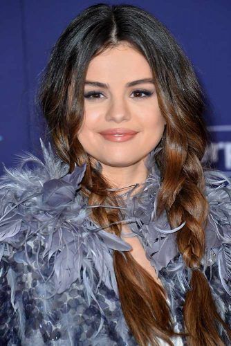 Selena Gomez Ombre #hairtransformation #celebrityhairtransformation