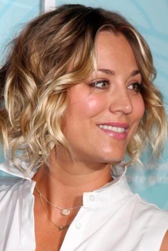 Kaley Cuoco Hairstyles Hair Cuts and Colors