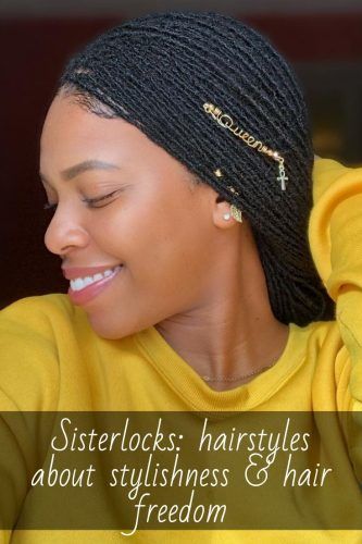 All About Hair Freedom How To Wear Sisterlocks In 2019