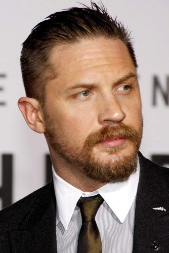 Swept Back & Edgy #tomhardy #tomhardyhaircut #haircuts