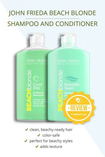 John Frieda Beach Blonde Shampoo And Conditioner #shampooandconditioner #hairproducts
