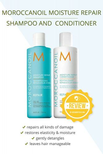 Moroccanoil Moisture Repair Shampoo And Conditioner #shampooandconditioner #hairproducts