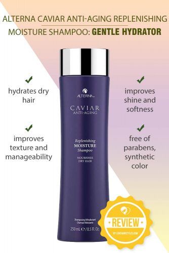 Alterna Caviar Anti-Aging Replenishing Moisture Shampoo: Gentle Hydrator #shampoo #sulfatefreeshampoo