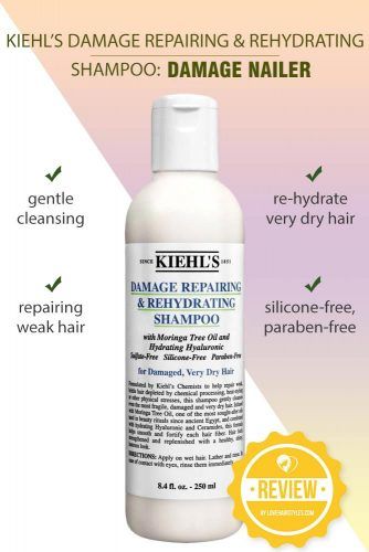 Kiehl’s Damage Repairing & Rehydrating Shampoo: Damage Nailer #shampoo #sulfatefreeshampoo