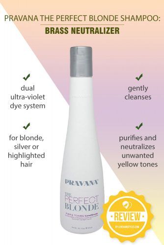 Pravana The Perfect Blonde Shampoo: Brass Neutralizer #shampoo #sulfatefreeshampoo