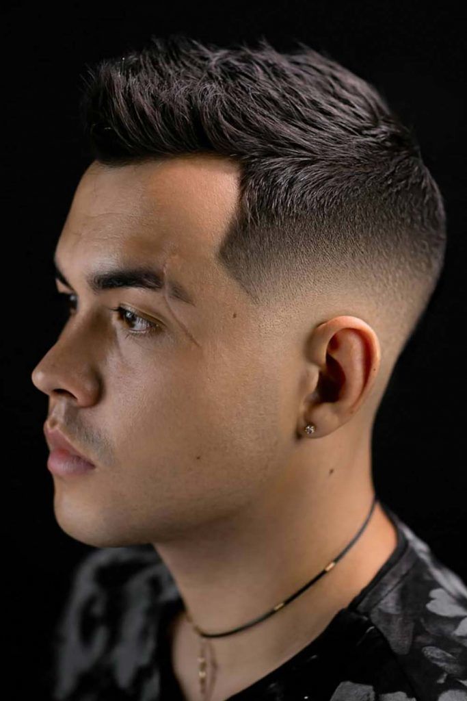 Image of Shaggy undercut fade haircut