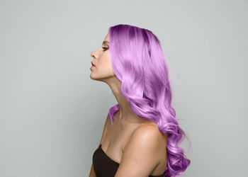Attractive Purple Hair Looks For Brave Women