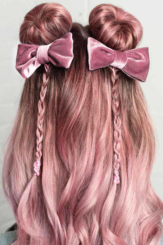 Long Pink Buns