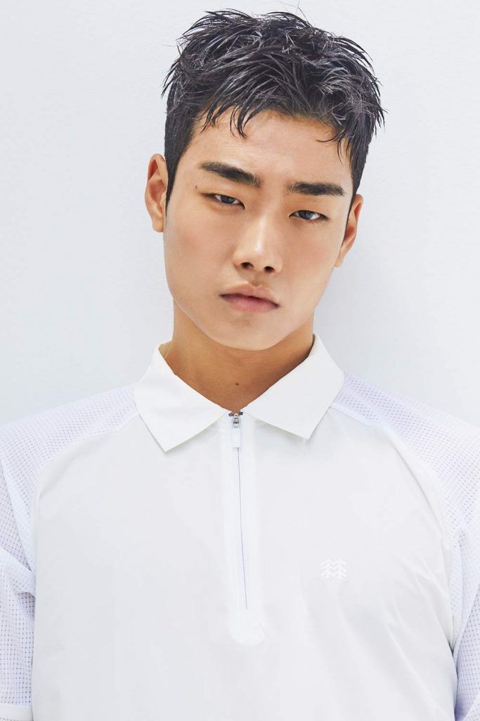 The Feathery Korean Men Haircut #koreanmen #koreanhaircuts #koreanhairstyles