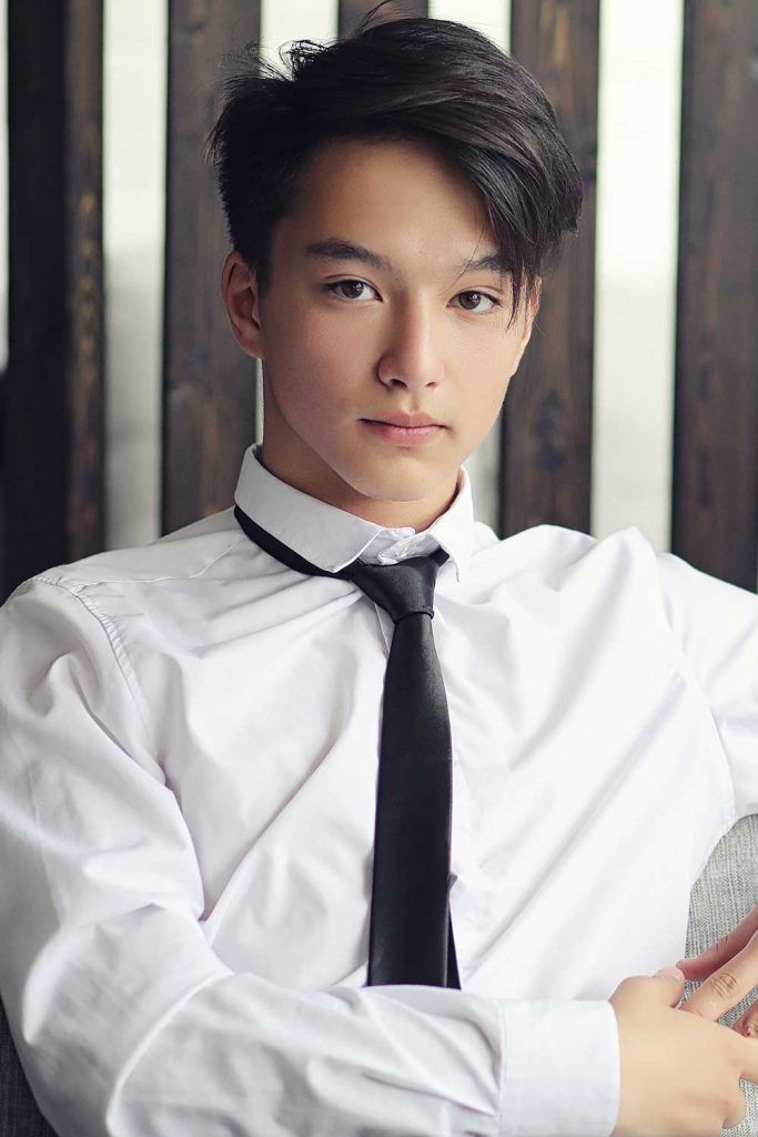 Slick, Shaggy & Side-Swept Korean Hairstyle #koreanmen #koreanhaircuts #koreanhairstyles