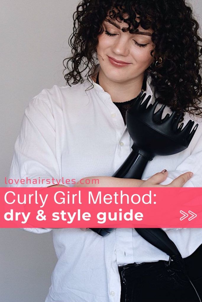 Curly Girl Method: Dry & Style Steps